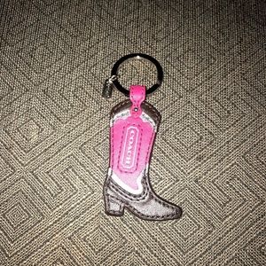 Coach Accessories - Coach Cowgirl Boot Key Ring Coach Accessories - Coach Cowgirl Boot Key Ring